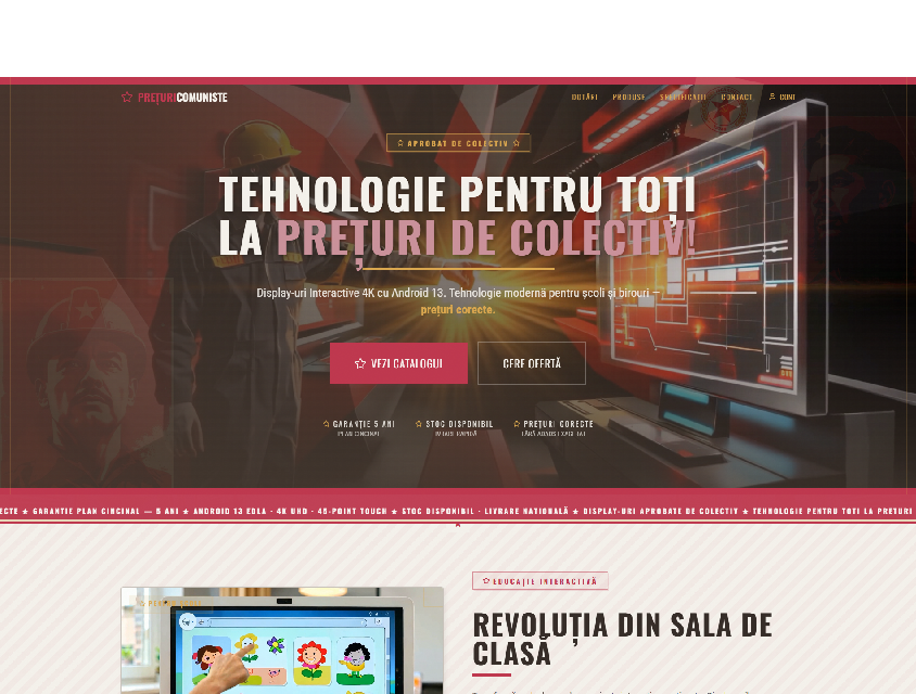 Magazin online PrețuriComuniste