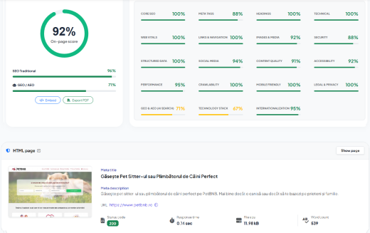 Optimizare SEO și Web design