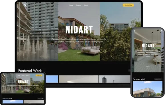 Premium Digital Showcasing for NidArt