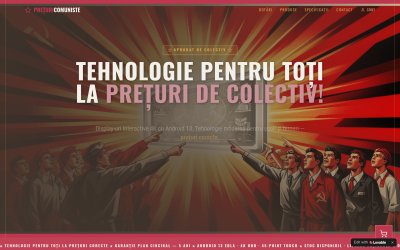 PrețuriComuniste.ro — Display-uri Interactive - https://preturicomuniste.ro